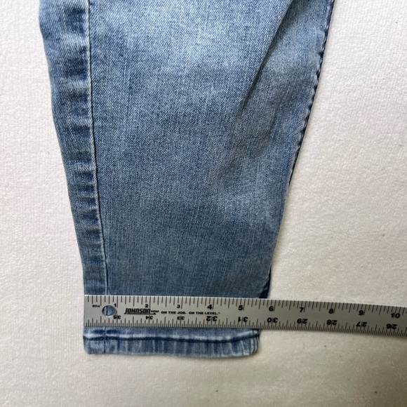 Democracy Ab Technology Distressed Jeggings Jeans Womens 16W Plus stretch 2128 - Picture 7 of 10